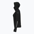 Felpa da running Under Armour donna Lunch Elite CW Balaclava Hoodie nero/riflettente 3