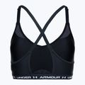 Reggiseno da allenamento Under Armour Crossback Low bianco/nero 2