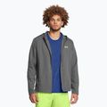 Giacca da corsa Under Armour Storm Run da uomo con cappuccio, color castlerock/verde morfina/riflettente
