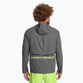 Giacca da corsa Under Armour Storm Run da uomo con cappuccio, color castlerock/verde morfina/riflettente 2