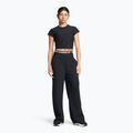Pantaloni Under Armour da donna Rival Wide Leg nero / bianco 2