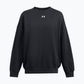 Felpa Under Armour Rival Fleece OS Crew donna nero/bianco 4