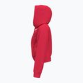 Felpa da donna Under Armour Pro Fleece con cappuccio rosso racer/nero 4