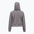 Felpa con cappuccio Under Armour Pro Fleece da donna grigio tetra/bianco 2