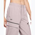 Pantaloni Under Armour Unstoppable Cargo da donna grigio tetra / nero 5