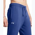 Pantaloni Under Armour Rival Fleece Joggers da uomo blu tech/bianco 3