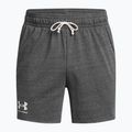 Pantaloncini Under Armour Rival Terry 6in castlerock/onyx white da uomo 5