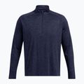 Felpa da uomo Under Armour Tech Textured 1/2 Zip midnight navy/black