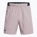 Pantaloncini da allenamento Under Armour da uomo UA Vanish Woven 6in tetra grigio/nero 5