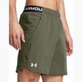 Pantaloncini da allenamento Under Armour da uomo UA Vanish Woven 6in verde marino/bianco 4