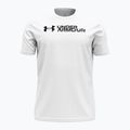 Under Armour Sliced Wordmark maglia da allenamento da uomo 60/40S bianco/nero