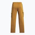 Pantaloni da allenamento Under Armour Project Rock Icon Fleece da donna giallo ocra / limo 2