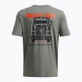 Under Armour Project Rock 60/40S maglia da allenamento da uomo verde argilla/arancio/ nero 2