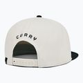 Berretto Under Armour Curry Flat Brim Snapback da uomo, bianco/crema/nero 2