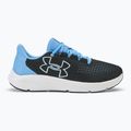 Under Armour Charged Pursuit 3 Big Logo, scarpe da corsa da donna, nero/blu scuro/bianco 2