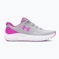 Under Armour Charged Surge 4 halo grey/vivid magenta/vivid magenta scarpe da corsa da donna 9