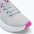 Under Armour Charged Surge 4 halo grey/vivid magenta/vivid magenta scarpe da corsa da donna 7