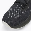 Under Armour Shift nero/bianco/bianco scarpe da corsa da uomo 7