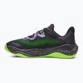Under Armour Curry Splash 24, scarpe da basket viola/lavanda/verde scuro 2