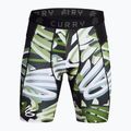 Pantaloncini Under Armour Curry HeatGear Printed retro green/surplus green/white da uomo