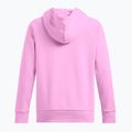 Felpa da donna Under Armour Rival Fleece Big Logo Hoody rosa stellato/bianco 2