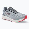 Under Armour Charged Pursuit 3 Big Logo mod grigio/titanio grigio/nero scarpe da corsa uomo