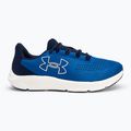 Scarpe da corsa Under Armour Charged Pursuit 3 Big Logo Uomo blu tech/marino notte/bianco 2