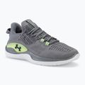 Under Armour Dynamic IntelliKnit scarpe da allenamento da uomo grigio titano/verde moro/marino medio