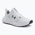 Scarpe da allenamento da uomo Under Armour Commit 4 bianco/grigio medio/verde foresta