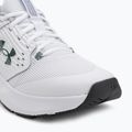 Scarpe da allenamento da uomo Under Armour Commit 4 bianco/grigio medio/verde foresta 7