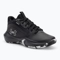 Under Armour GS Lockdown 7 scarpe da basket per bambini nero/nero/argento metallico