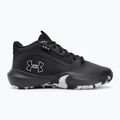 Under Armour GS Lockdown 7 scarpe da basket per bambini nero/nero/argento metallico 2