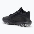 Under Armour GS Lockdown 7 scarpe da basket per bambini nero/nero/argento metallico 3