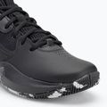 Under Armour Lockdown 7 scarpe da basket nero/nero/argento metallico 7
