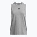 Canotta Under Armour Rival Muscle Tank da donna per l'allenamento, colore nero/verde 3