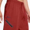 Pantaloni Under Armour Unstoppable Joggers da uomo arancio terra/nero 4