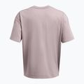 Maglietta Under Armour da uomo HW OS Logo Wash tetra grigio/bianco 4