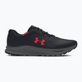 Under Armour Charged Bandit Trail 3 scarpe da corsa da uomo nero/nero/rosso racer 2