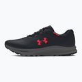 Under Armour Charged Bandit Trail 3 scarpe da corsa da uomo nero/nero/rosso racer 3