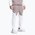 Pantaloni da uomo Under Armour Unstoppable Fleece tetra grigio/bianco/nero