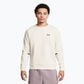 Felpa Under Armour Unstoppable Fleece Crew da uomo, colore bianco/nero