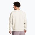 Felpa Under Armour Unstoppable Fleece Crew da uomo, colore bianco/nero 3