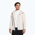 Felpa uomo Under Armour Unstoppable Fleece Full Zip HD summit white/black