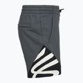 Pantaloncini Under Armour Curry Splash Fleece Uomo castlerock full heather/nero/bianco clay 3