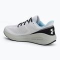 Under Armour Sonic 7 scarpe da corsa da uomo bianco/verde idro/argento metallico 3