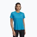 Maglietta da allenamento Under Armour Tech Textured blu etere/bianco da donna