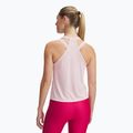 Canotta Under Armour Tech Swing prime rosa/bianco da donna per allenamento 2