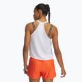 Canotta Under Armour Tech Swing bianco/nero da donna per allenamento 2