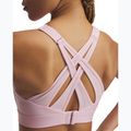 Reggiseno da allenamento Under Armour Infinity High Strappy rosa primario/rosa primario 3