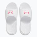 Under Armour Ignite Select infradito donna bianco/bianco/super rosa 4